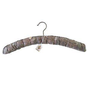 vtg LIBERTY Classic Peacock print Padded hanger NWT